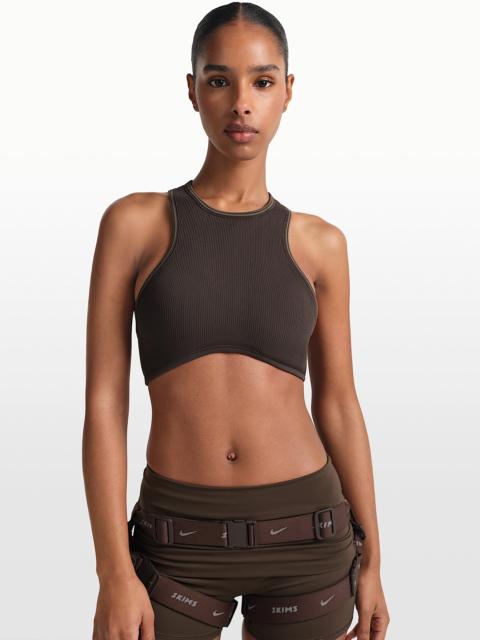 Nike NikeSKIMS Ribbed Seamless Women's Racerneck Bra