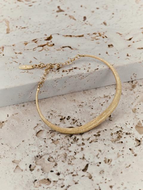 Brunello Cucinelli 18k Gold bracelet with 0.015ct Diamond