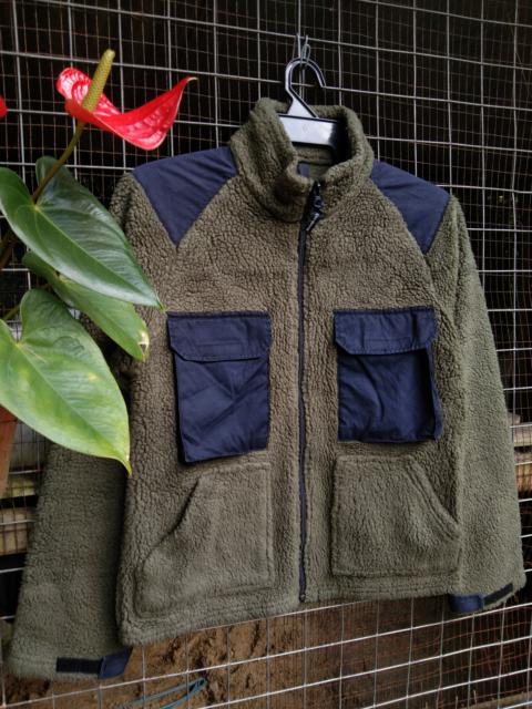 Other Designers Japanese Brand - VINTAGE DEEP PILE SHERPA FLEECE JACKET