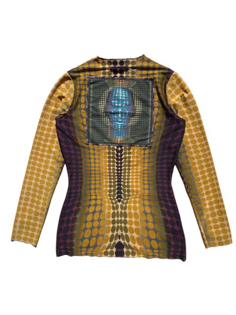 Jean Paul Gaultier Jean Paul Gaultier SS1995 Cyber mesh top / Mad Max