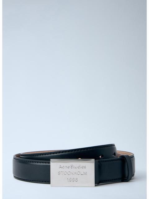 Acne Studios Acne Studios Men Engraved Logo Leather Belt