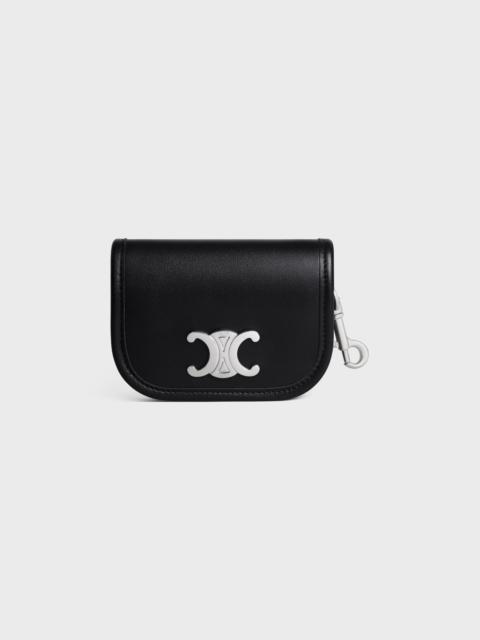 CELINE KEYRING NANO BESACE TRIOMPHE IN SMOOTH CALFSKIN