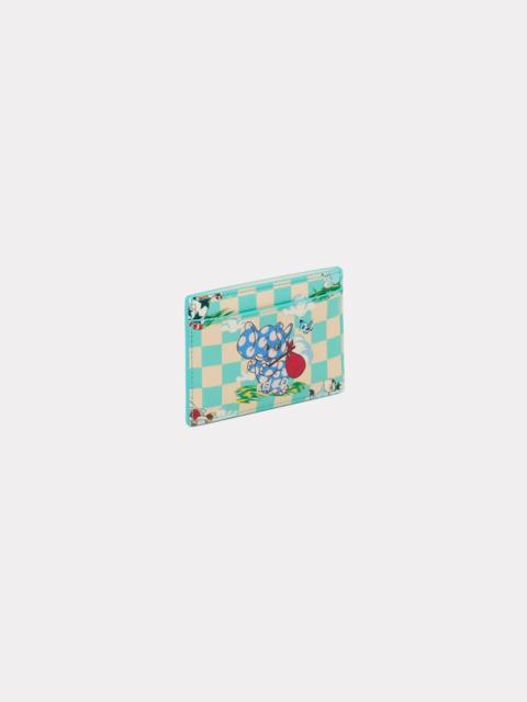 KENZO 'KENZO Cartoon' card holder in leather