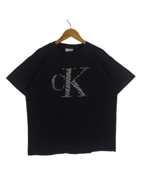Other Designers Calvin Klein - Vintage 90s Calvin Klein Shirt Embroidery CK Spellout