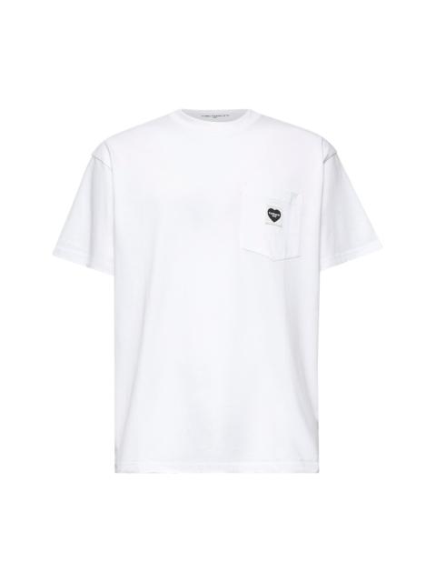 Carhartt White cotton S/S Pocket Heart T-shirt
