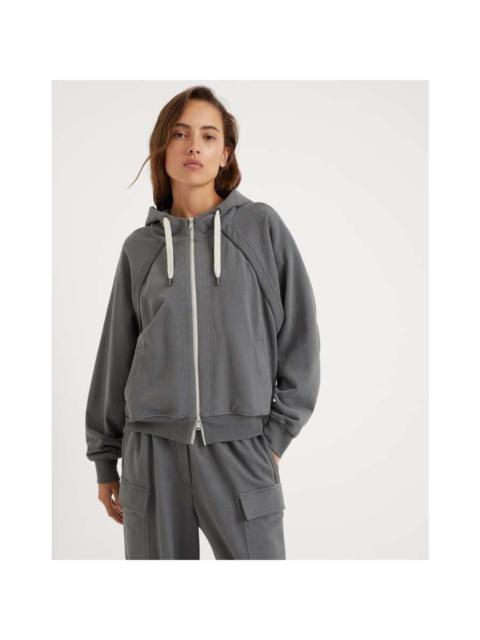 Brunello Cucinelli Brunello Cucinelli Wogrey Cotton Zip Hoodie