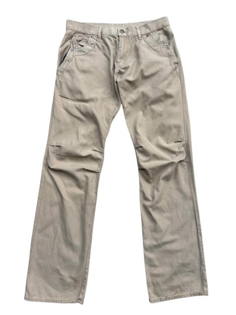 Japanese Brand - PPFM Beige Punk Gothic Straight Pants 32x32.5