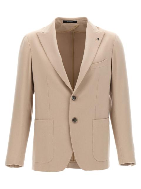 TAGLIATORE - Tagliatore Men Single-Breasted Cashmere Blazer