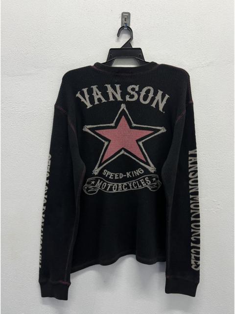 Other Designers VINTAGE VANSON MOTORCYCLES SPEED-KING SWEATSHIRT