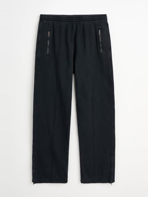 Our Legacy Track Pants Washed Black Star Fleece