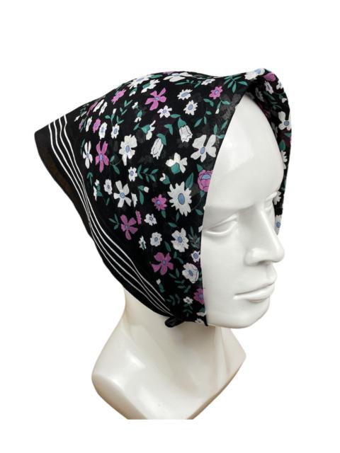 Other Designers Vintage - HANAE MORI BANDANA HANDKERCHIEF NECKERCHIEF - HC 0354