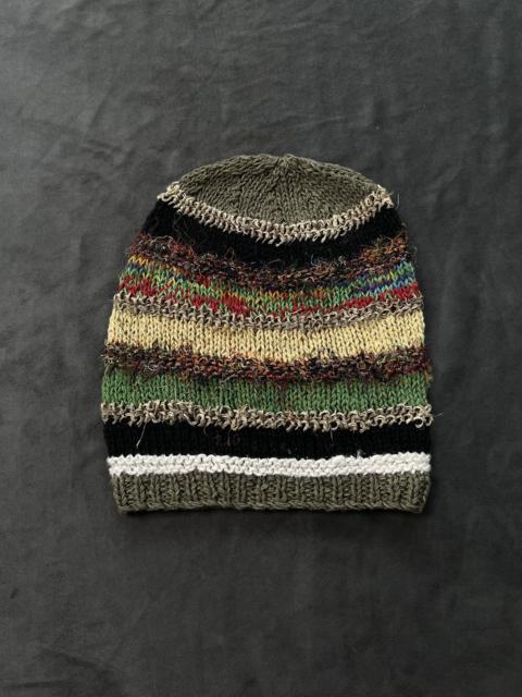 Hype - Deadstock Interwoven Patchwork Bohemian Style Beanie OS