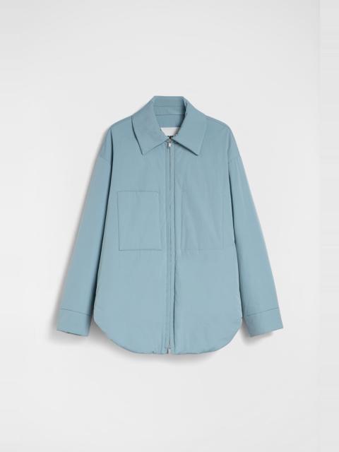 Jil Sander Cotton Poplin Padded Overshirt