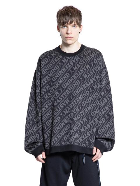 MASTERMIND WORLD All-Over-Diagonal-Logo-Sweatshirt