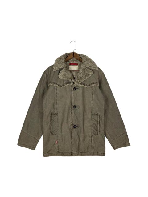 Vintage Levi’s Redloop Faux Fur Lined Jacket