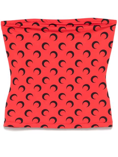 Marine Serre Moonogram-pattern top