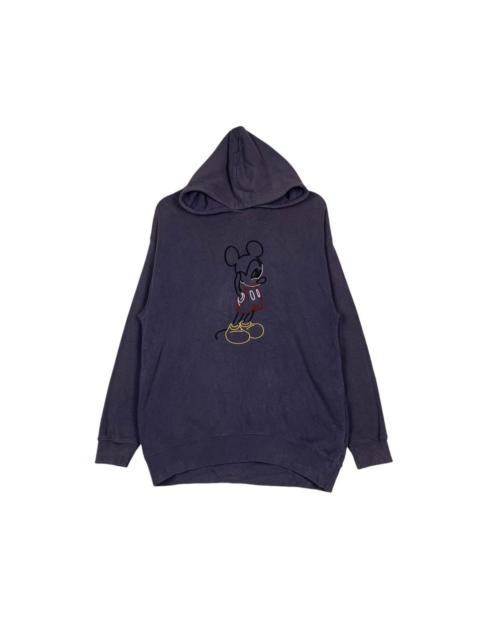 Other Designers DISNEY Mickey Mouse Big Logo Faded Purple Hoodies #1543-C69