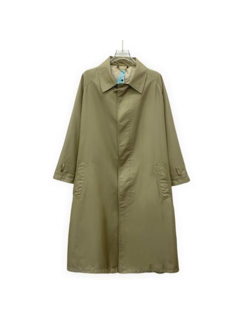 Louis Vuitton Louis Vuitton Olive Green Long Sleeve Trench Coat