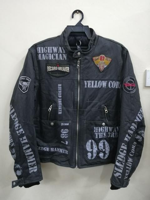 Other Designers Japanese Brand × YELLOW CORN - Vintage YELLOW CORN Rare Design Jacket