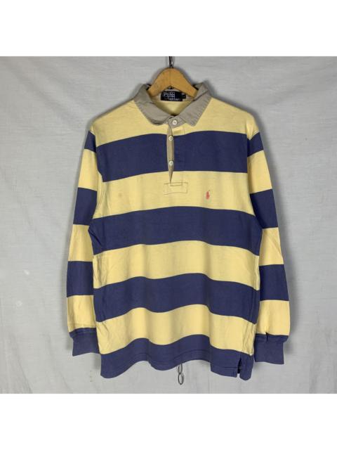 Other Designers Vintage Polo Ralph Lauren Rugby Shirt Striped