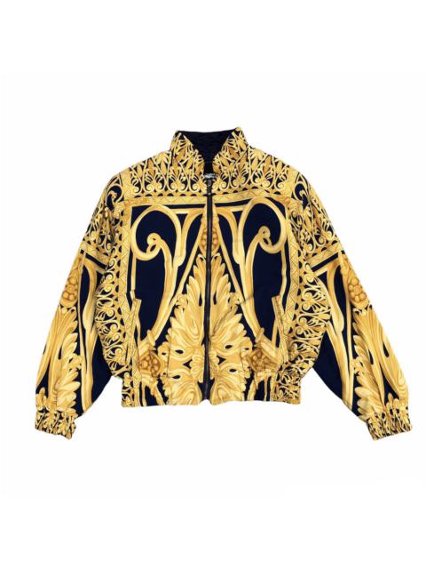 Other Designers Designer - 🔥RARE VTG MONDI RAYON BOMBER STYLE JACKET INSPIRED VERSACE