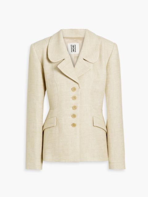 BY MALENE BIRGER Adrienna linen-blend canvas blazer