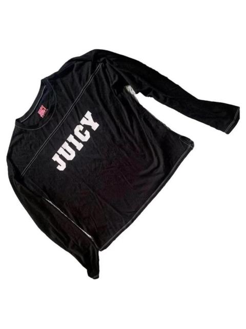 Other Designers Juicy Couture Women's Black and White Blouse