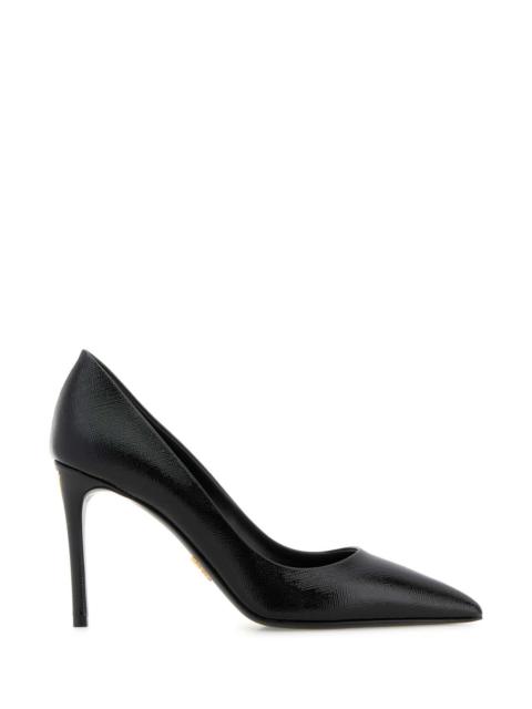Prada Prada Women Black Leather Pumps