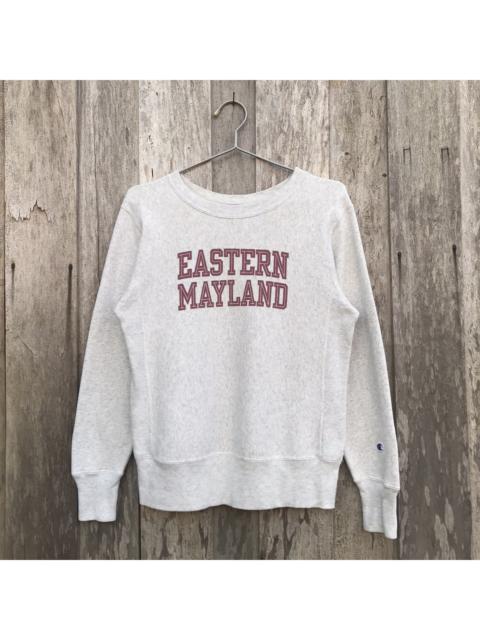 Other Designers Vintage - Vintage Champion Reverse Weave Eastern Mayland Sweatshirt