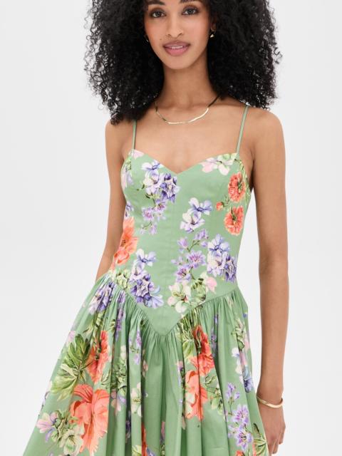 HEMANT & NANDITA Corseted Mini Dress