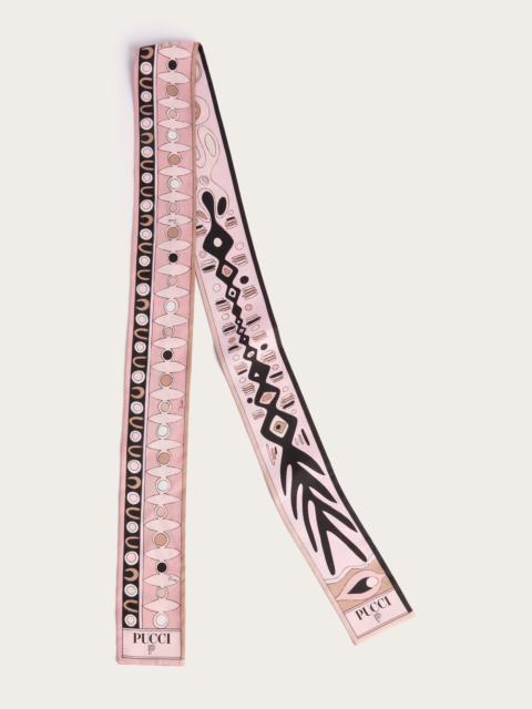 PUCCI ANGOLI AND SOLEIL PRINT SILK TWILL SCARF