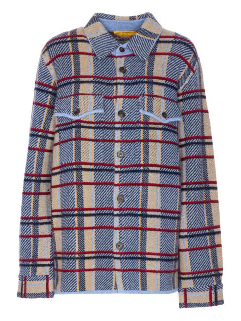 GUEST IN RESIDENCE plaid-pattern shirt