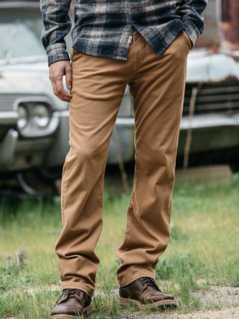 HIROSHI KATO The Pipe Straight Denit® Chino - Khaki