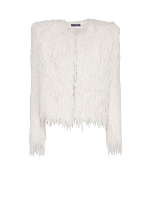 Balmain Fringed jacket