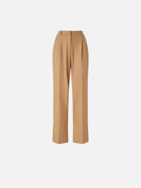 PINKO WIDE-LEG TROUSERS WITH STRAPS
