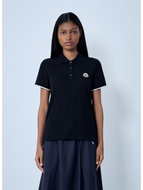 Moncler Moncler Women Logo Motif Polo Shirt