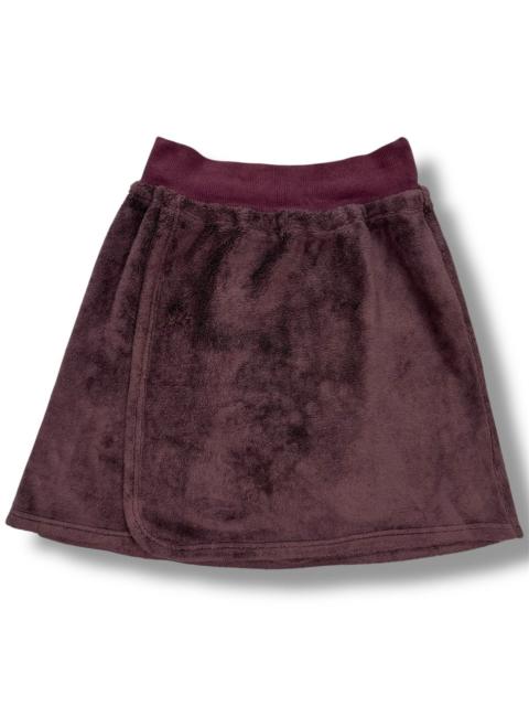 Yohji Yamamoto Yohji Yamamoto Y’s for Living Furry Fleece Skirt