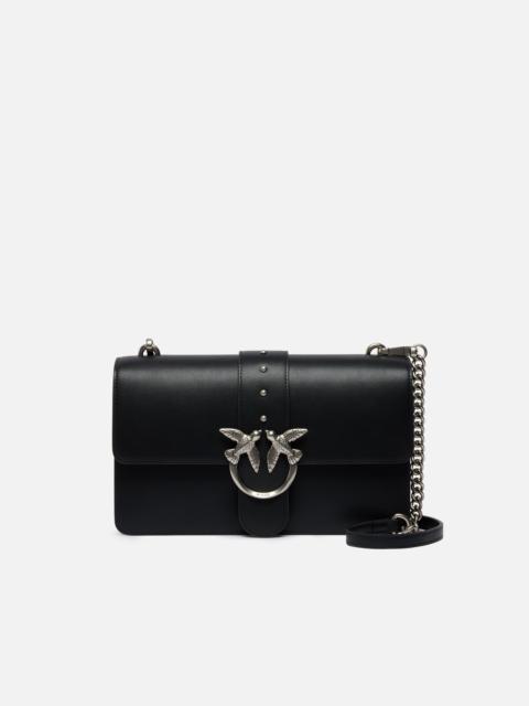 PINKO LOVE BAG ONE MEDIUM HANDBAG IN LEATHER