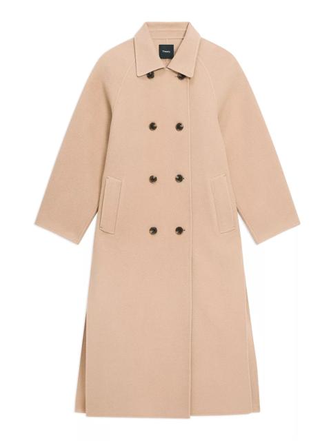 Theory Long Wool & Cashmere Coat