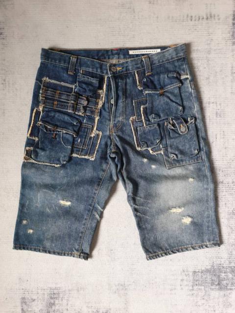 Issey Miyake - Sunaokuwahara isseymiyake multipocket Japan short denim pant