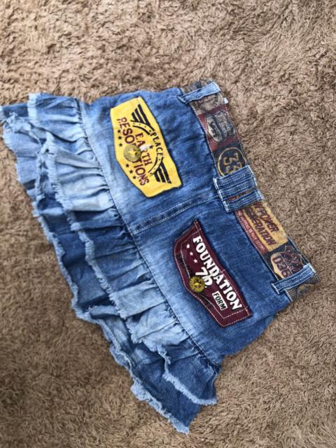 Other Designers Japanese Brand - Betty’s Blue K.L.C Hysteric Glamour Inspired mini Skirts