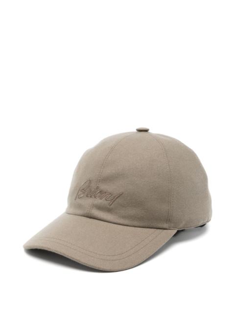 Brioni Brioni Men Technical Cashmere Baseball Cap