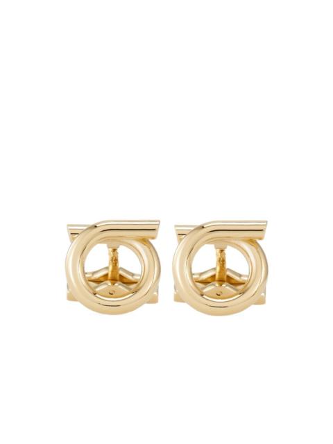 FERRAGAMO Ferragamo Gold Cufflinks Men