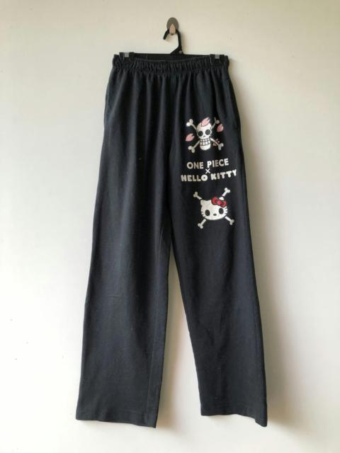 Other Designers One piece x Hello kitty sleep pants black design
