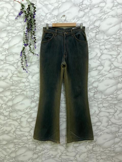 Other Designers VINTAGE WRANGLER SUN FADED FLARED BOOTCUT DENIM