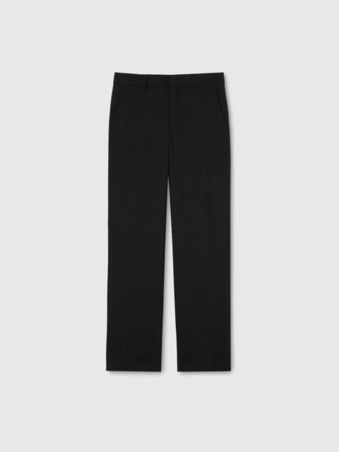GUCCI Gucci Silk Satin Pants Black Men