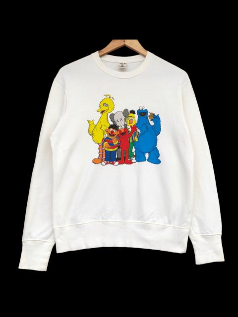 Other Designers Kaws x Sesame Street Crewneck