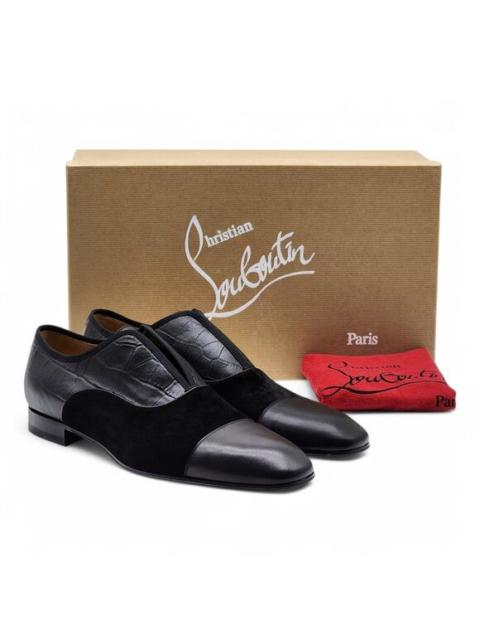 Christian Louboutin Christian Louboutin Alpha Male Leather Loafer Shoes Black EU 42 US 9 - New $1095