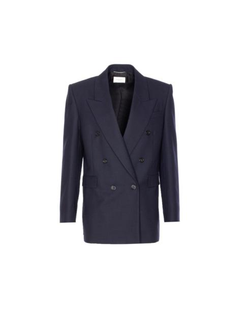 SAINT LAURENT Saint Laurent Men Double Breasted Wool Jacket
