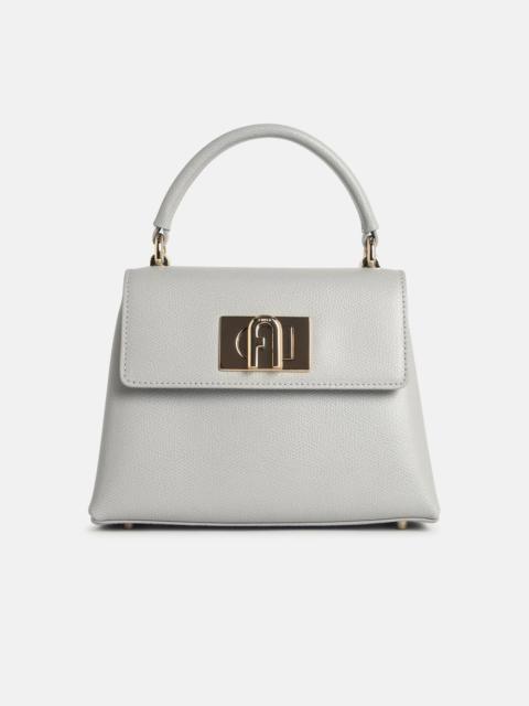 FURLA MINI '1927' CRYSTAL LEATHER HANDBAG